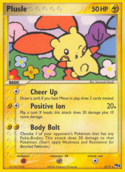 Plusle - pokemon TCG Card