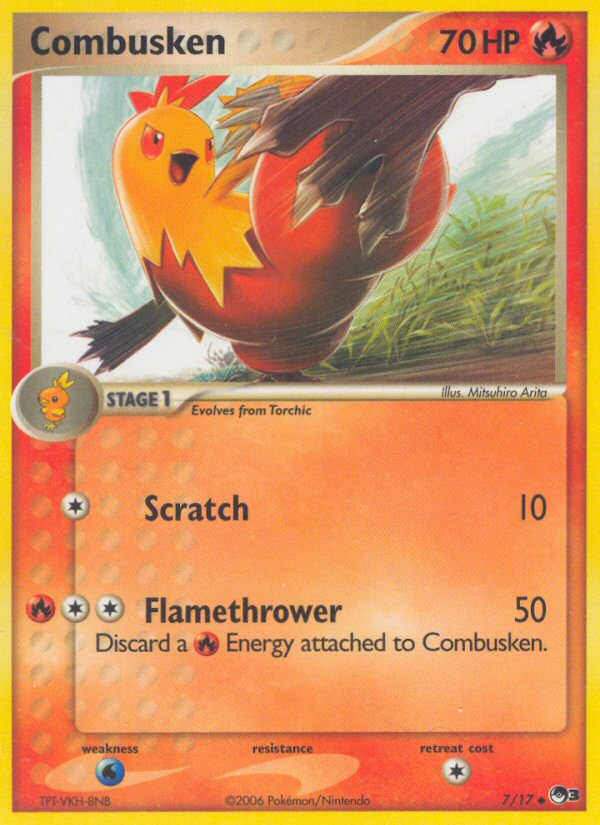 Combusken - Pokémon TCG Card