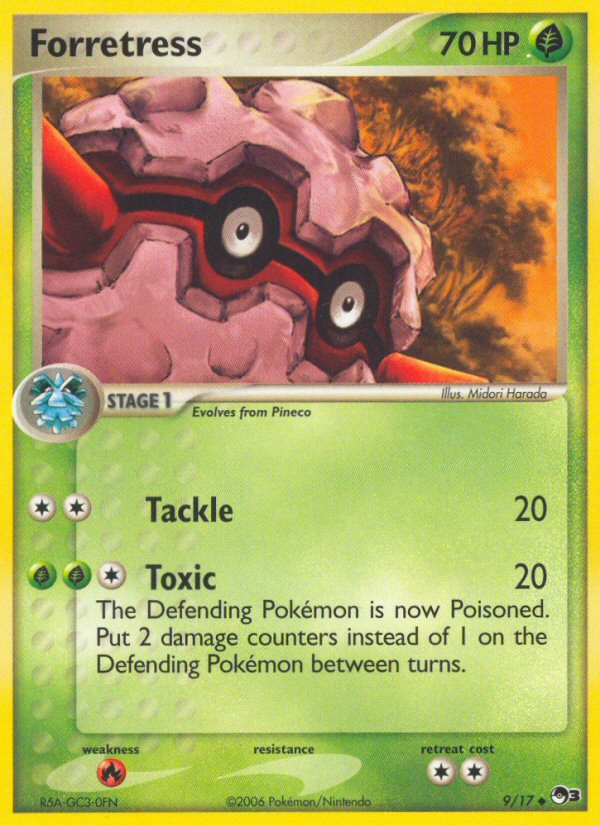 Forretress - Pokémon TCG Card