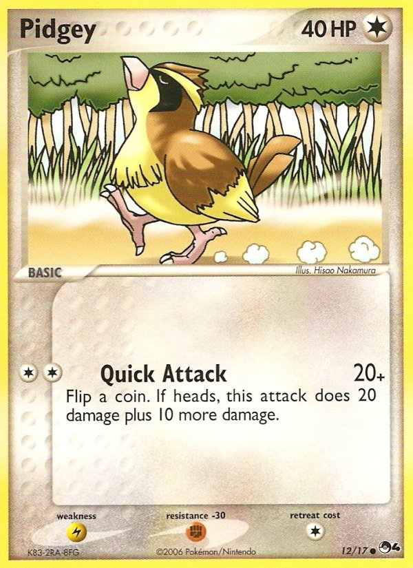 Pidgey - Pokémon TCG Card