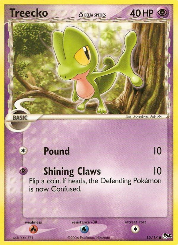 Treecko δ - Pokémon TCG Card