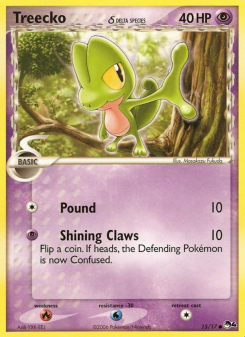 Treecko δ - pokemon TCG Card