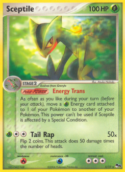 Sceptile - pokemon TCG Card
