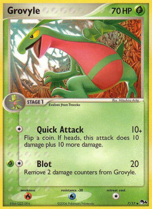 Grovyle - Pokémon TCG Card