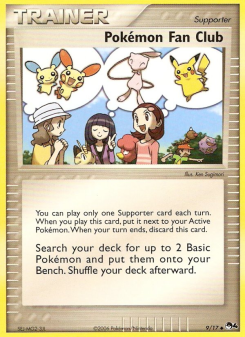 Pokémon Fan Club - pokemon TCG Card