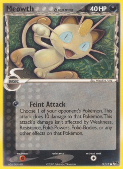 Meowth δ - pokemon TCG Card