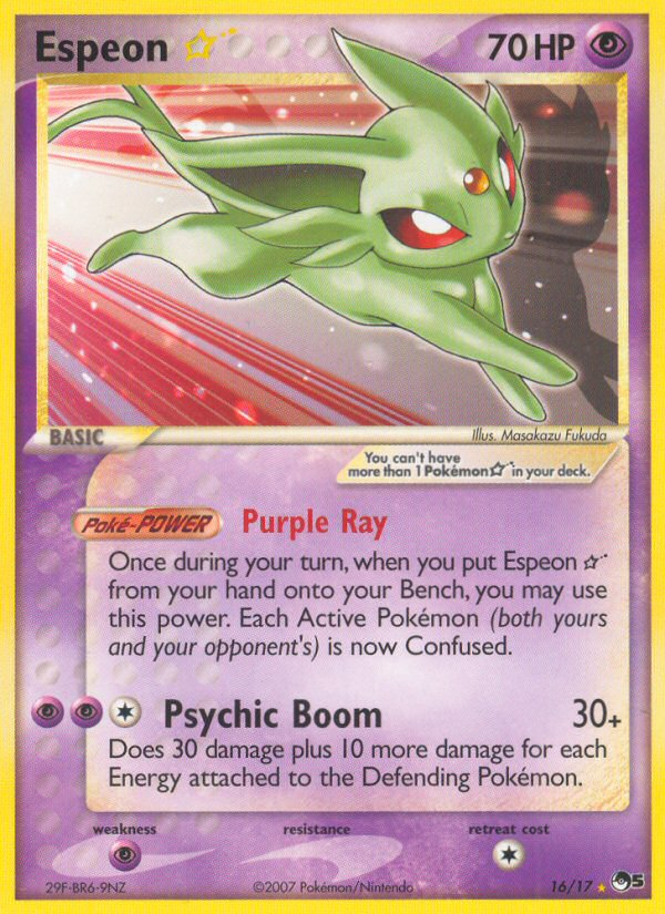 Espeon ★ - Pokémon TCG Card