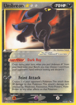 Umbreon ★ - pokemon TCG Card