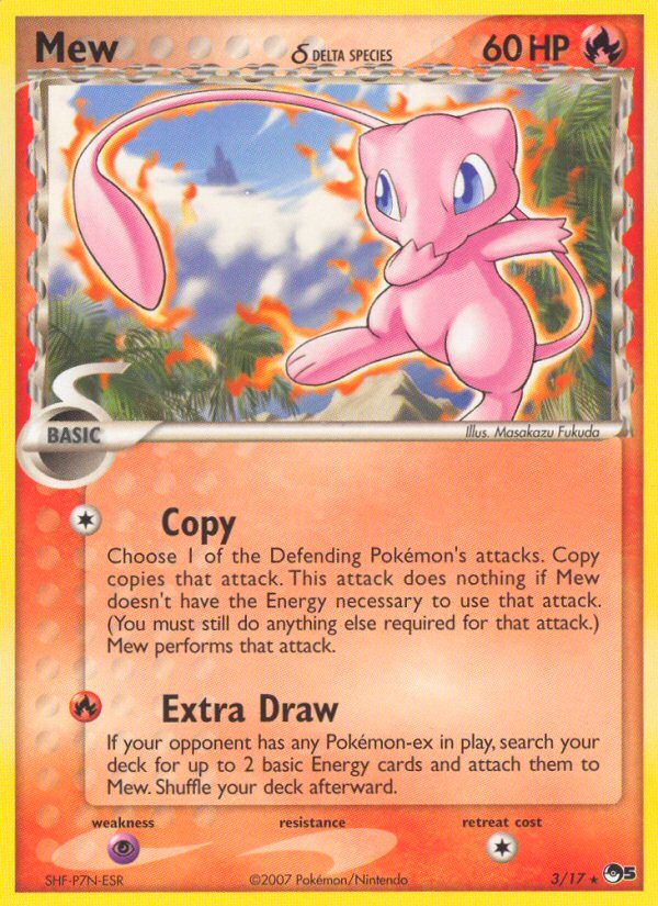 Mew δ - Pokémon TCG Card