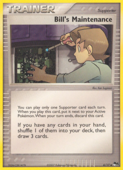 Bill’s Maintenance - pokemon TCG Card