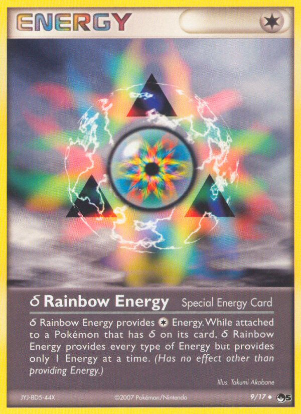δ Rainbow Energy - Pokémon TCG Card