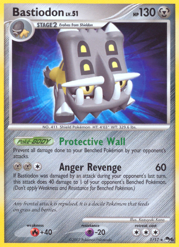 Bastiodon - Pokémon TCG Card