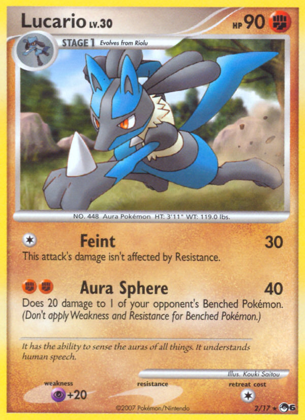 Lucario - Pokémon TCG Card