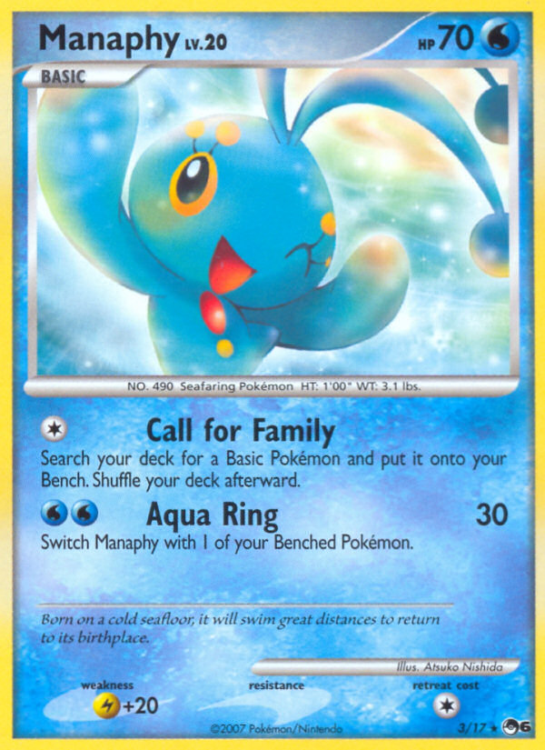 Manaphy - Pokémon TCG Card