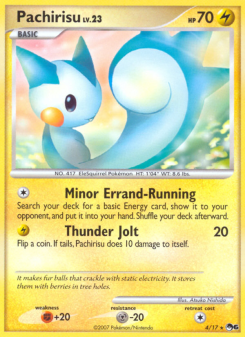 Pachirisu - pokemon TCG Card