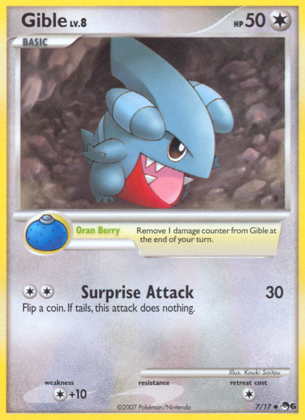 Gible - Pokémon TCG Card