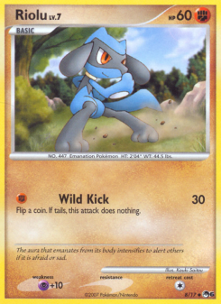 Riolu - pokemon TCG Card