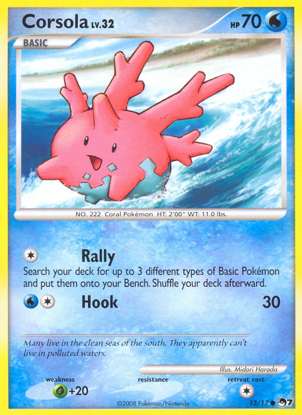 Corsola - Pokémon TCG Card