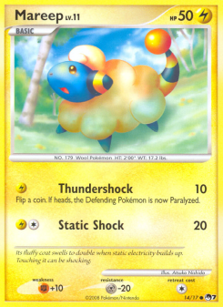 Mareep - pokemon TCG Card
