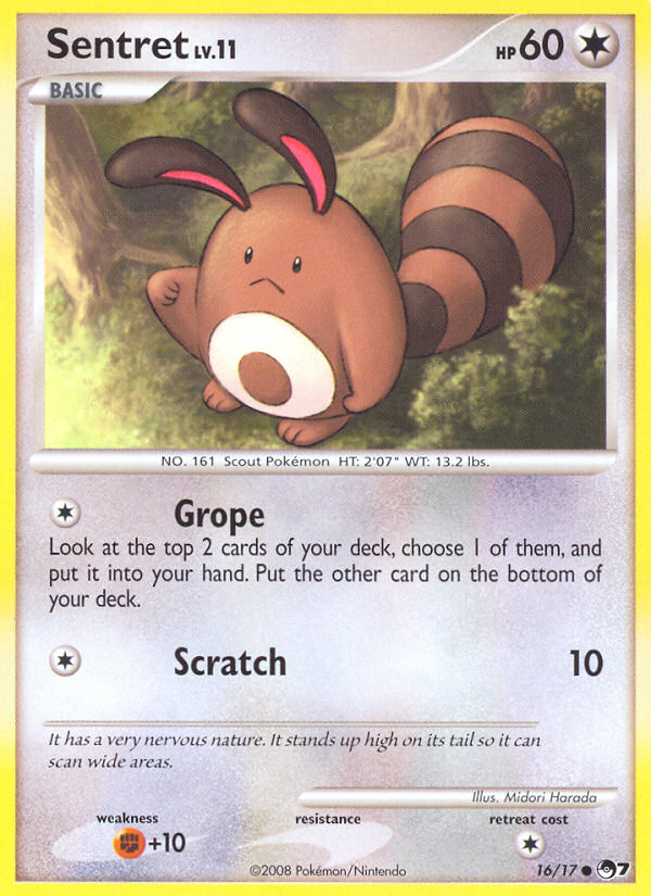 Sentret - Pokémon TCG Card