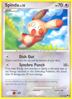 Spinda - pokemon TCG Card