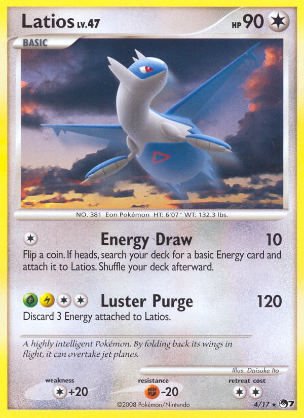 Latios - Pokémon TCG Card