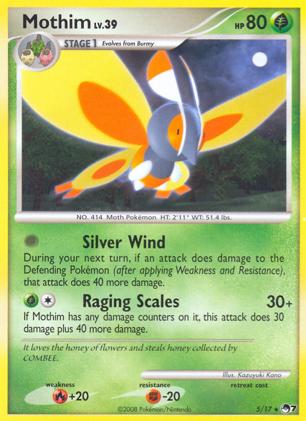 Mothim - Pokémon TCG Card