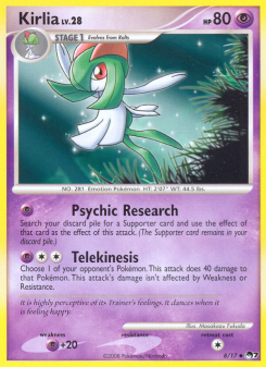 Kirlia - pokemon TCG Card