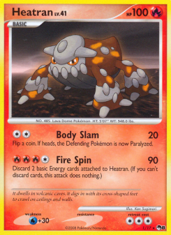 Heatran - pokemon TCG Card