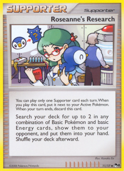 Roseanne’s Research - pokemon TCG Card