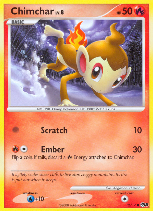 Chimchar - Pokémon TCG Card