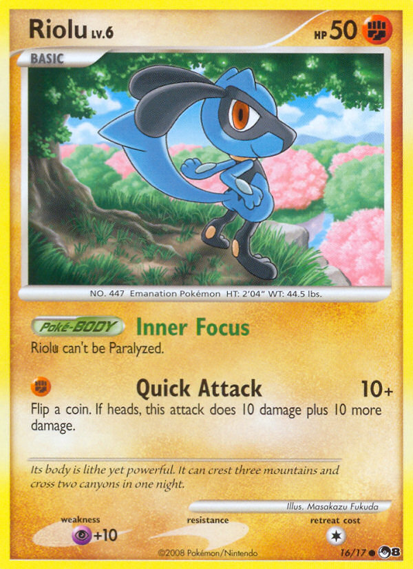 Riolu - Pokémon TCG Card