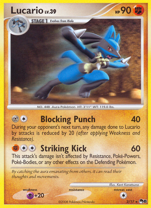 Lucario - Pokémon TCG Card