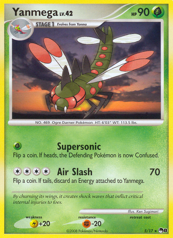 Yanmega - Pokémon TCG Card