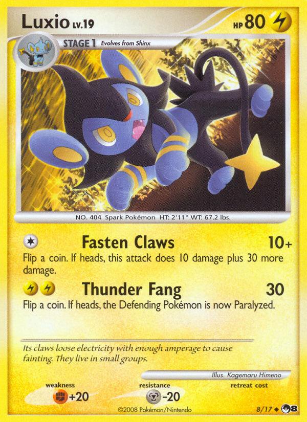 Luxio - Pokémon TCG Card
