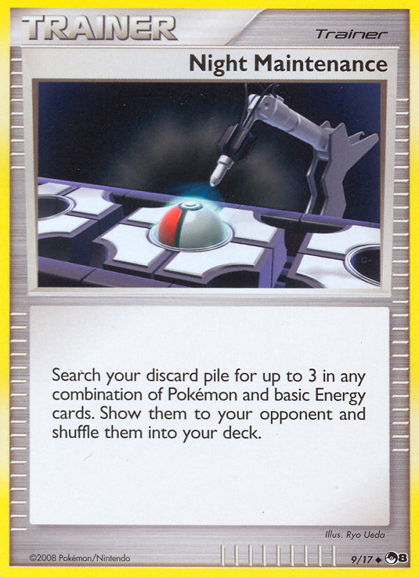 Night Maintenance - Pokémon TCG Card