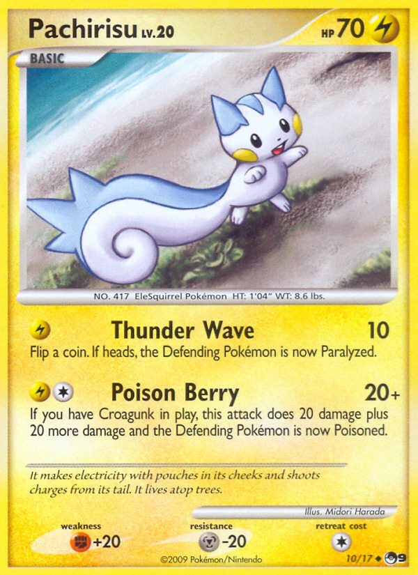 Pachirisu - Pokémon TCG Card