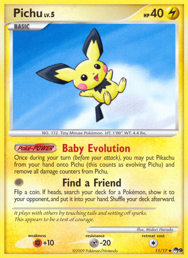 Pichu - Pokémon TCG Card