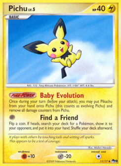 Pichu - pokemon TCG Card