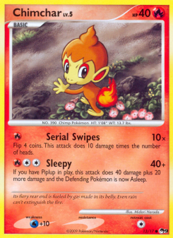 Chimchar - pokemon TCG Card