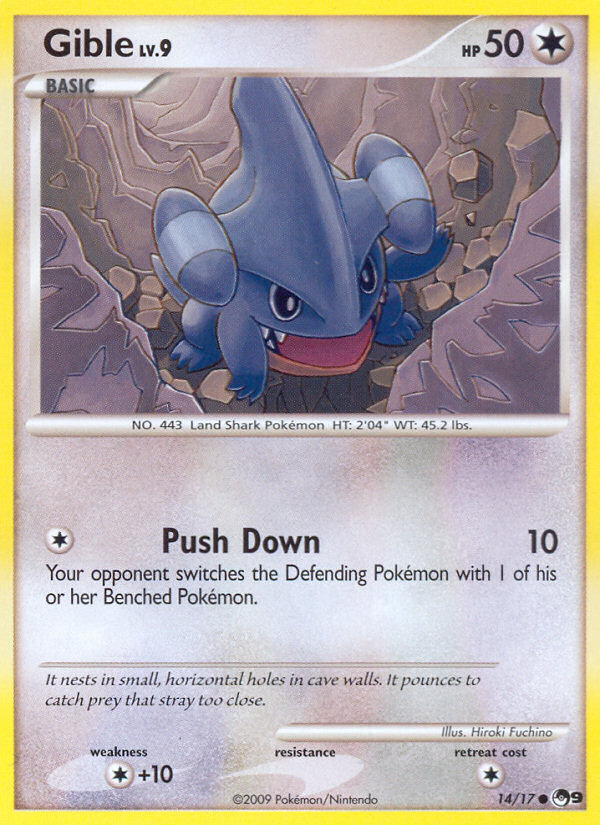 Gible - Pokémon TCG Card
