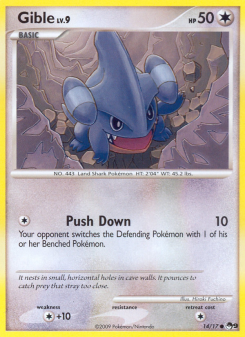 Gible - pokemon TCG Card