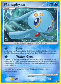 Manaphy - pokemon TCG Card