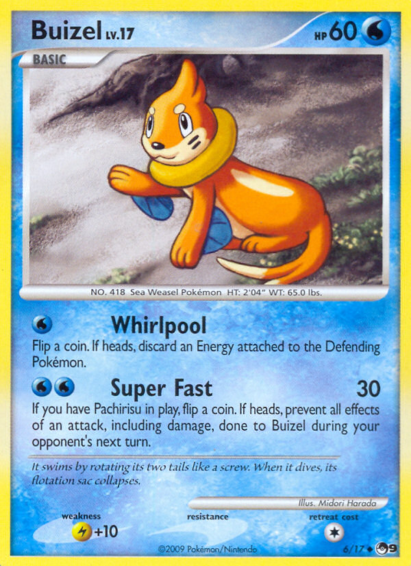 Buizel - Pokémon TCG Card