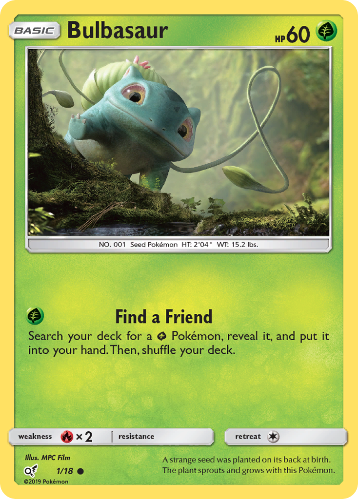 Bulbasaur - Pokémon TCG Card