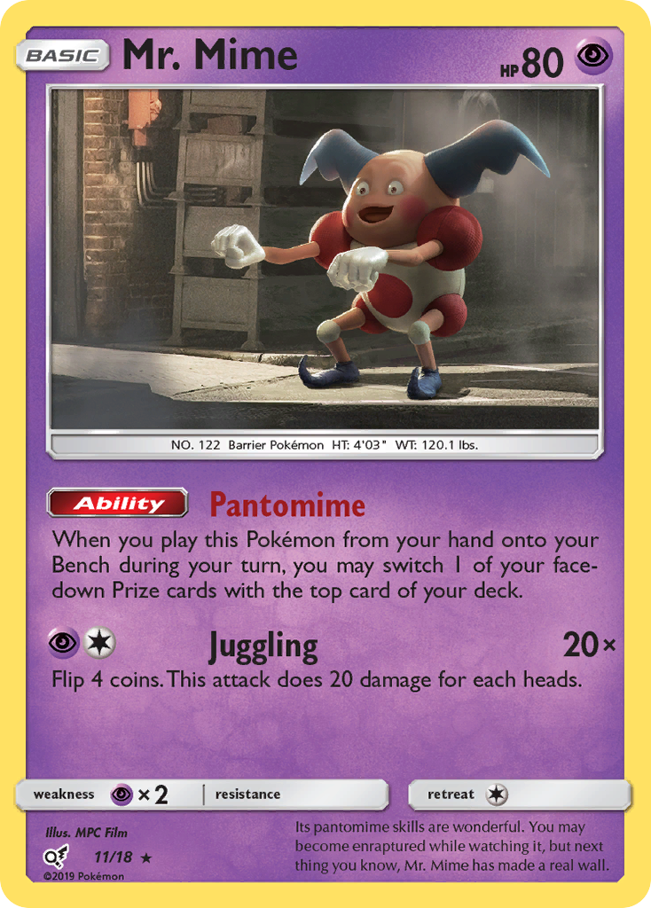 Mr. Mime - Pokémon TCG Card