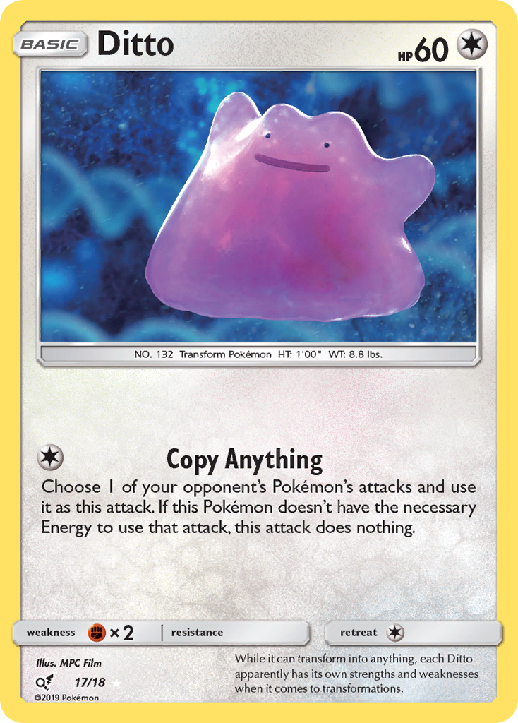 Ditto - Pokémon TCG Card