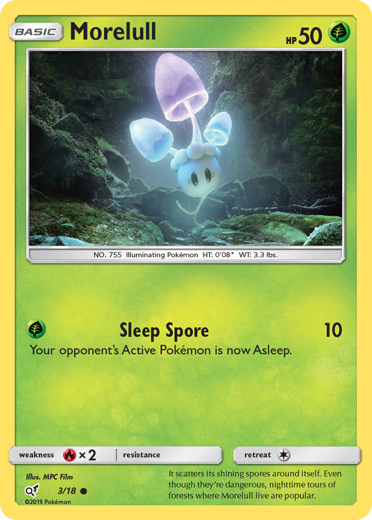 Morelull - Pokémon TCG Card
