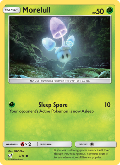 Morelull - pokemon TCG Card