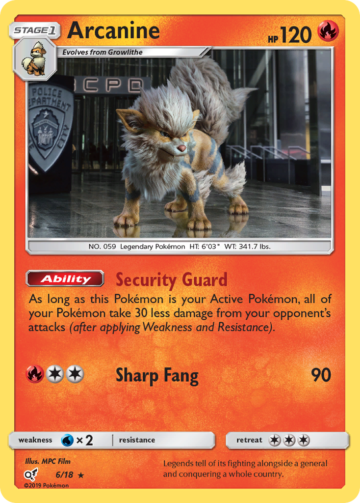 Arcanine - Pokémon TCG Card